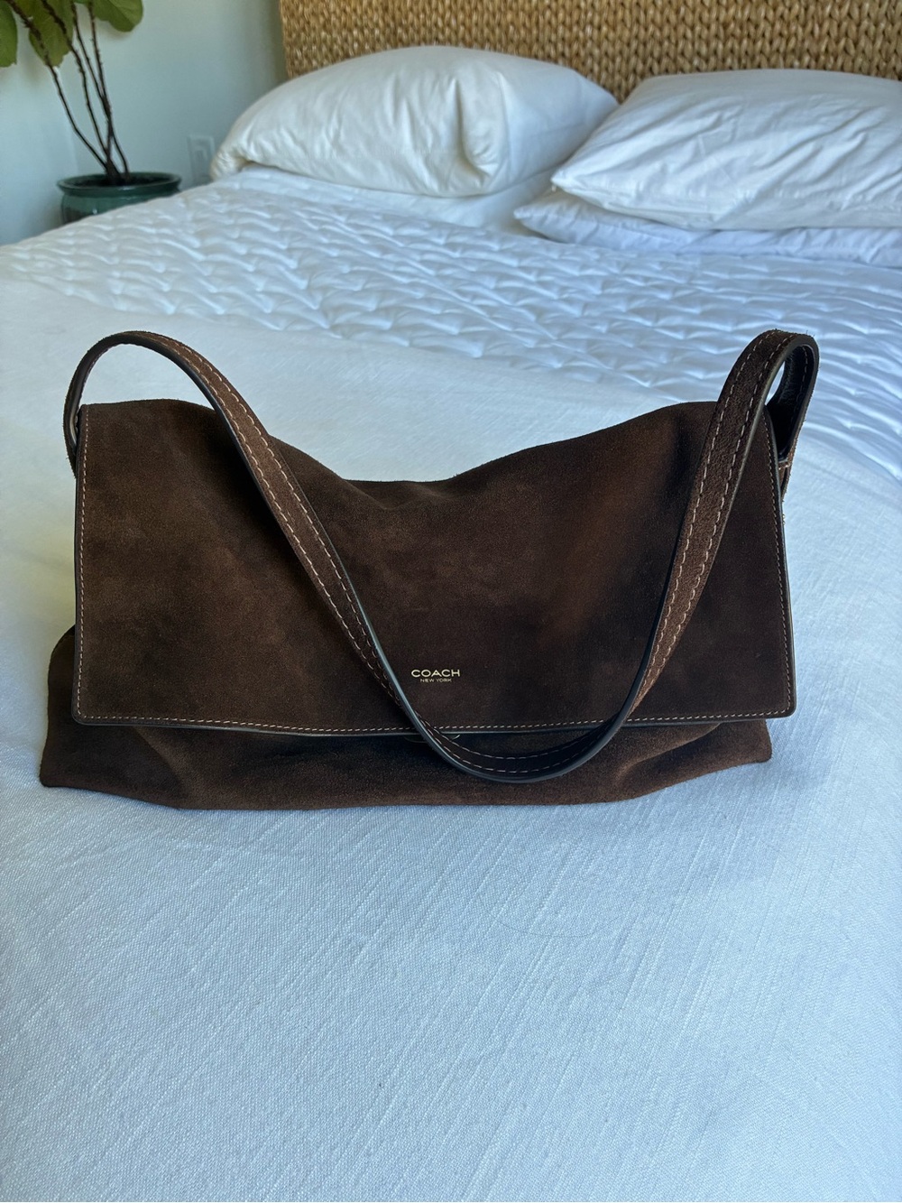 Coach Chelsea 36 Dark Chocolate Almost Like New - Picture 4 of 15